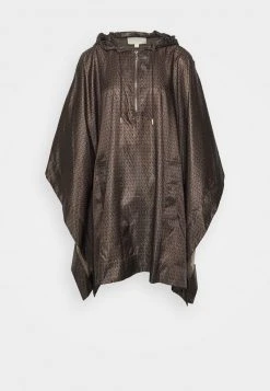 MICHAEL Michael Kors Damen ANORAK - Cape - Chocolate -MICHAEL Michael Kors 6c5715b492d84b55843e582a05f40fec