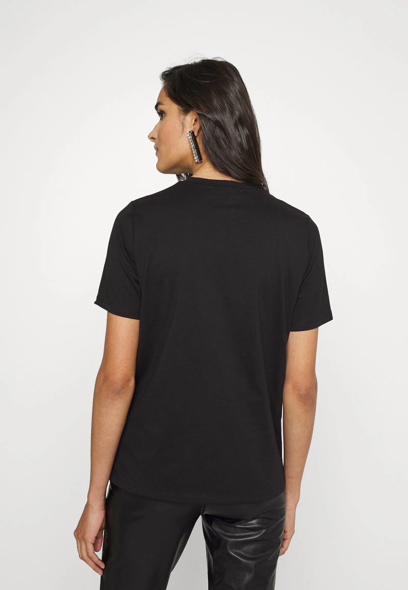 MICHAEL Michael Kors Damen STUD CIRCLE LOGO TEE - T-Shirt Print - Black 5 MICHAEL Michael Kors Damen STUD CIRCLE LOGO TEE - T-Shirt Print - Black - Image 3