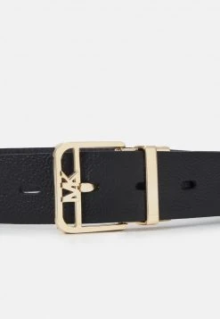 MICHAEL Michael Kors Damen REVERSIBLE BELT - Gürtel - Black/gold-coloured -MICHAEL Michael Kors 6dbeb5882a7b41ab95b814a4ae3e2cc8