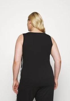 MICHAEL Michael Kors Damen LOGO TAPE TANK - Top - Black -MICHAEL Michael Kors 6e0bd5f606694c5ebddb9b79b8a53b0a