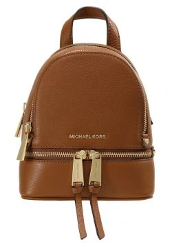 MICHAEL Michael Kors Damen RHEA ZIP XS BACKPACK - Tagesrucksack - Tan -MICHAEL Michael Kors 6e8f2389c7224a7492f0067370f4a349