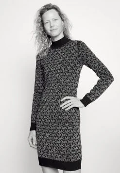 MICHAEL Michael Kors Damen Freizeitkleid - Black/gold -MICHAEL Michael Kors 6e9eb916dced4a52859ae9b85b6ebb1c