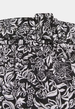 MICHAEL Michael Kors Damen HIPPIE MIDI SKIRT - A-Linien-Rock - Black/white -MICHAEL Michael Kors 70150e05cb514ec8bd4022ecf1c0b276