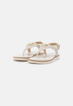 MICHAEL Michael Kors Damen JILLY FLAT - Zehentrenner - Vanilla -MICHAEL Michael Kors 702fd6006fa74241806061c06fcf5ebb