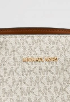 MICHAEL Michael Kors Damen VOYAGER SIGNATURE TOTE - Handtasche - Vanilla -MICHAEL Michael Kors 707ededea9b3454792d249174bc5a450
