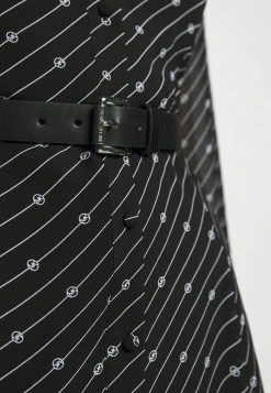 MICHAEL Michael Kors Damen CIRCLE LOGO DRESS - Freizeitkleid - Black/white -MICHAEL Michael Kors 708c7247db8d492d8ddcbb58e629c770