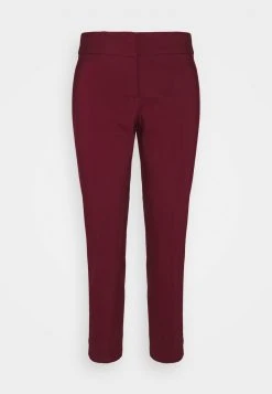 MICHAEL Michael Kors Damen CROP PANT WITH SLIT - Stoffhose - Dark Ruby -MICHAEL Michael Kors 70d0a841a93d42cb9c20c83af8def0c0
