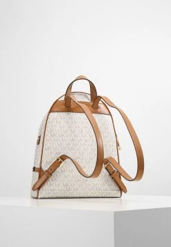 MICHAEL Michael Kors Damen RHEA ZIP BACK PACK - Tagesrucksack - Vanilla -MICHAEL Michael Kors 71bafc6954014aca9e2b139e5733daff