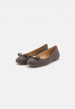 MICHAEL Michael Kors Damen AILEEN BALLET - Klassischer Ballerina - Brown 11 MICHAEL Michael Kors Damen AILEEN BALLET - Klassischer Ballerina - Brown -MICHAEL Michael Kors 71fa5629cfa343f2bb75a63740b621a5