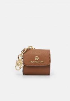 MICHAEL Michael Kors Damen TRAVEL ACCESSORIES CLIPCASE FOR AIRPODS - Schlüsseletui - Brown