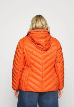 MICHAEL Michael Kors Damen WOMENS ZIP FRONT CHEVRON PACKABLE - Übergangsjacke - Zinnia -MICHAEL Michael Kors 72aa37e73d684553b8c849bfd7ba37b8