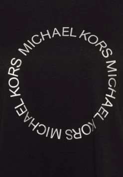 MICHAEL Michael Kors Damen BUNGEE LOGO TEE - T-Shirt Print - Black -MICHAEL Michael Kors 7358d330773c40db8e212692a099e60d