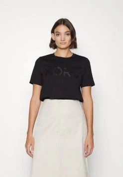 MICHAEL Michael Kors Damen TONAL CLASSIC - T-Shirt Print - Black