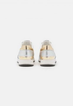 MICHAEL Michael Kors Damen ALLIE TRAINER - Sneaker Low - Silver/pale Gold -MICHAEL Michael Kors 739c110a98174885ab57c7ea4582400a