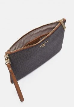 MICHAEL Michael Kors Damen JET CHARM WRISTLET - Clutch - Brown -MICHAEL Michael Kors 7464202aaace4679ad83dbd33dff1d26