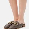 MICHAEL Michael Kors Damen SCARLETT - Pantolette Flach - Brown -MICHAEL Michael Kors 7563d48c6994459abb8aade99c809f84