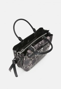 MICHAEL Michael Kors Damen HAMILTON LEGACY BELTED SATCHEL - Handtasche - Black/white 9 MICHAEL Michael Kors Damen HAMILTON LEGACY BELTED SATCHEL - Handtasche - Black/white -MICHAEL Michael Kors 759ac98a62164fdbb90b0de43bdeb1f3