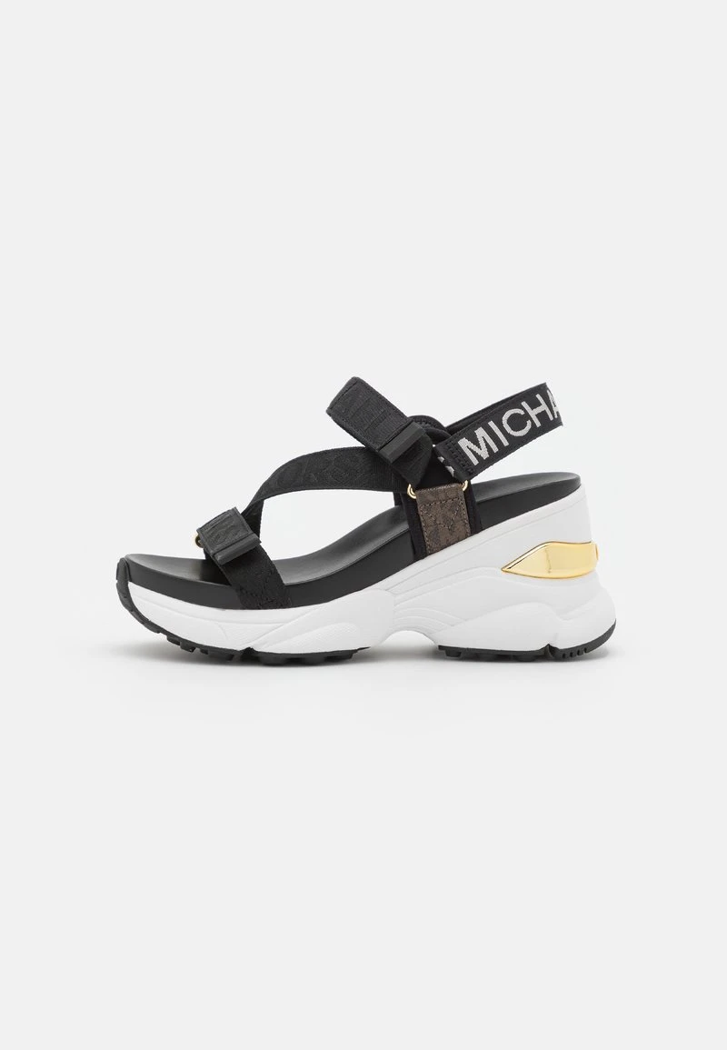 MICHAEL Michael Kors Damen MADDOX - Plateausandalette - Black 4 MICHAEL Michael Kors Damen MADDOX - Plateausandalette - Black - Image 2