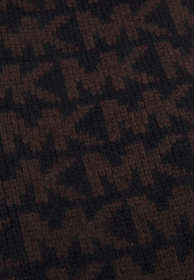 MICHAEL Michael Kors Damen MINI LOGO SCARF - Schal - Chocolate 5 MICHAEL Michael Kors Damen MINI LOGO SCARF - Schal - Chocolate - Image 3