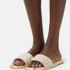 MICHAEL Michael Kors Damen SADLER SLIDE - Pantolette Flach - Pale Gold 1 MICHAEL Michael Kors Damen SADLER SLIDE - Pantolette Flach - Pale Gold -MICHAEL Michael Kors 7954fabe406d4183bf97a932dccb6a5e