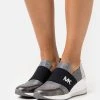 MICHAEL Michael Kors Damen FELIX TRAINER - Sneaker Low - Anthracite -MICHAEL Michael Kors 799687e68a204f7395dc55552ae5636a