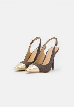 MICHAEL Michael Kors Damen KADENCE TOE CAP SLING - Pumps - Brown -MICHAEL Michael Kors 7b808a4d286148d695b450b08155ce3b