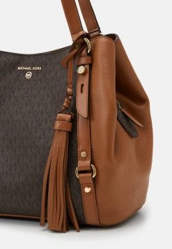 MICHAEL Michael Kors Damen CARRIELG TOTE - Handtasche - Brown -MICHAEL Michael Kors 7c360d7fbf8847bc9ada149368996f66