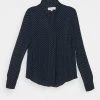 MICHAEL Michael Kors Damen PERFECT DOTS BOW BLOUSE - Hemdbluse - Dark Blue