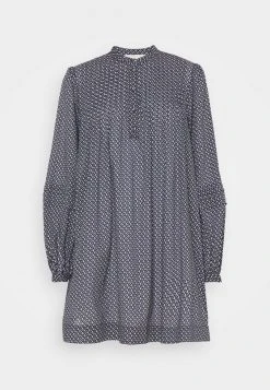 MICHAEL Michael Kors Damen LAWN - Blusenkleid - Blue -MICHAEL Michael Kors 7d1d45924bbd455ea0f74f0059ddef2a