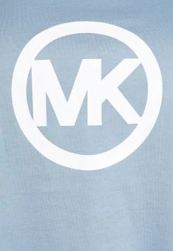 MICHAEL Michael Kors Damen CIRCLE LOGO TEE - T-Shirt Print - Chambray -MICHAEL Michael Kors 7ed3ee4870cd433bb4e71860c4b0ebf5