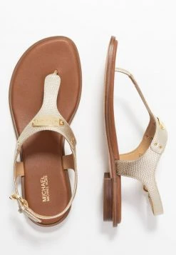MICHAEL Michael Kors Damen PLATE THONG - Zehentrenner - Pale Gold 12 MICHAEL Michael Kors Damen PLATE THONG - Zehentrenner - Pale Gold -MICHAEL Michael Kors 80551f8269e043e3b0f1c588eaa997bd