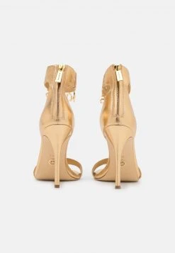 MICHAEL Michael Kors Damen KELLI - High Heel Sandalette - Gold -MICHAEL Michael Kors 806fbf8b9e834863bf7873e55340a8eb