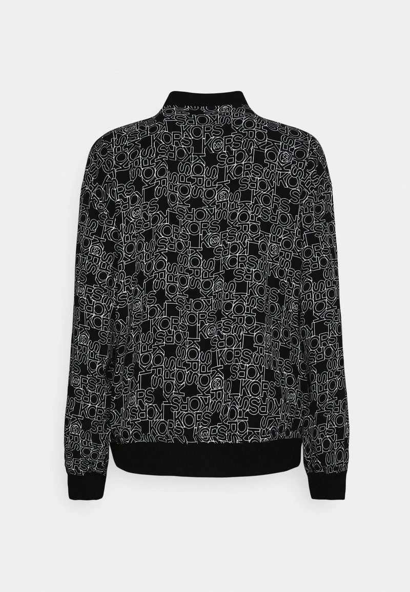 MICHAEL Michael Kors Damen OUTLINE VERT LOGO - Bomberjacke - Black/ White 4 MICHAEL Michael Kors Damen OUTLINE VERT LOGO - Bomberjacke - Black/ White - Image 2