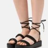 MICHAEL Michael Kors Damen MARINA - Plateausandalette - Black -MICHAEL Michael Kors 81f5ae540c024571a5e10061433f70f9