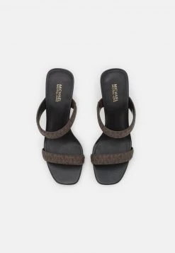 MICHAEL Michael Kors Damen CLARA - Pantolette Hoch - Brown -MICHAEL Michael Kors 834942604add42299dd61103ac37b791