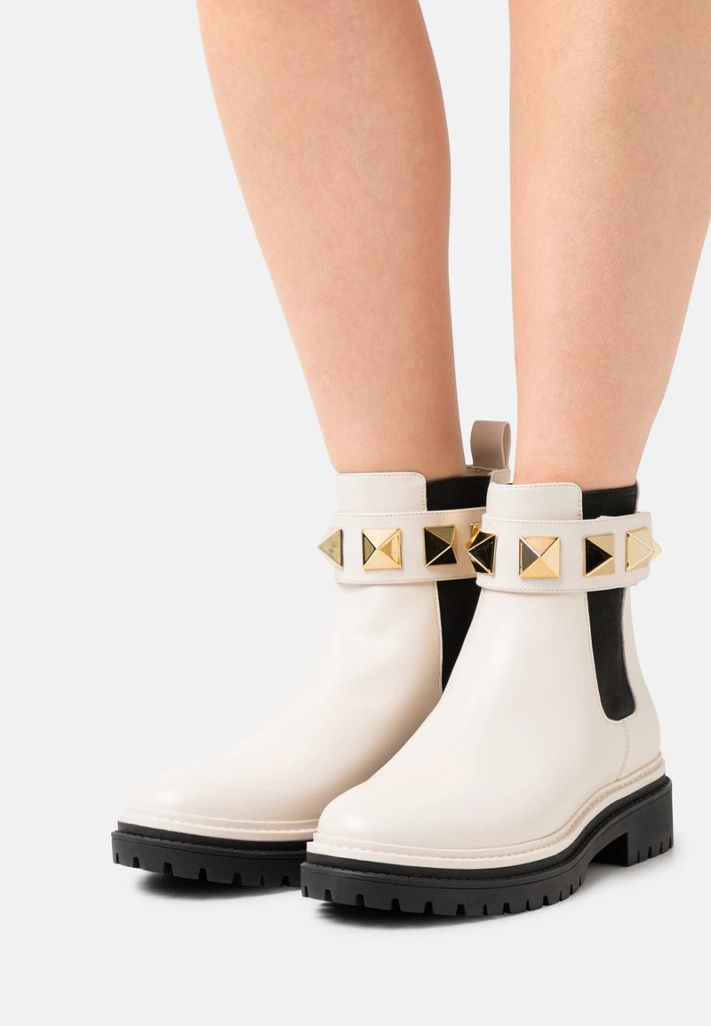 MICHAEL Michael Kors Damen STARK BOOT - Stiefelette - Light Cream 3 MICHAEL Michael Kors Damen STARK BOOT - Stiefelette - Light Cream