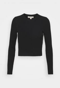 MICHAEL Michael Kors Damen TAPE CREW - Strickpullover - Black -MICHAEL Michael Kors 8402ff426a644e3db373ba1e57f59d40