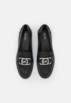 MICHAEL Michael Kors Damen APRIL LOAFER - Slipper - Black -MICHAEL Michael Kors 8443f09dd2a74b6090fa7987bd9fa753