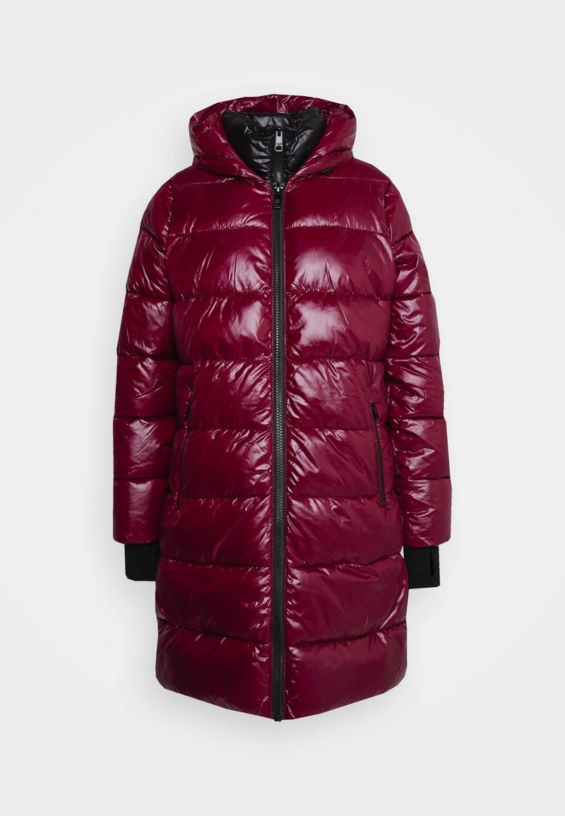 MICHAEL Michael Kors Damen DETAIL COAT WITH HORIZONTAL QUILTING ZIPPER - Wintermantel - Dark Ruby 3 MICHAEL Michael Kors Damen DETAIL COAT WITH HORIZONTAL QUILTING ZIPPER - Wintermantel - Dark Ruby