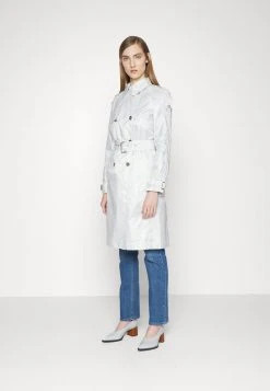 MICHAEL Michael Kors Damen Trenchcoat - White -MICHAEL Michael Kors 888d7864659f443db92afd80b26c8bef