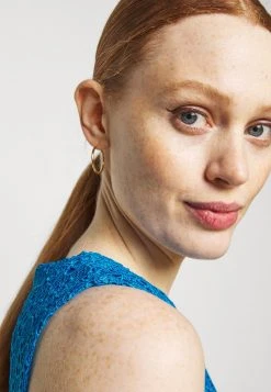 MICHAEL Michael Kors Damen MIDI DRESS - Cocktailkleid/festliches Kleid - Bright Cyan Blue -MICHAEL Michael Kors 88b92f706c9642db96088dc0b54f43f5