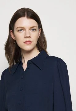 MICHAEL Michael Kors Damen MINI DRESS - Blusenkleid - Midnightblue -MICHAEL Michael Kors 8931de36f1e74303b22e64055e8c083e