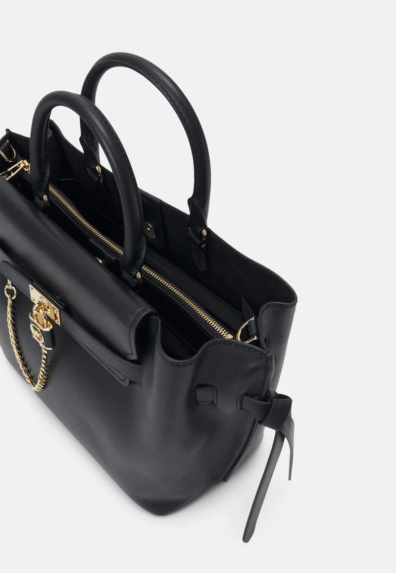 MICHAEL Michael Kors Damen HAMILTON LEGACY BELTED SATCHEL - Handtasche - Black 5 MICHAEL Michael Kors Damen HAMILTON LEGACY BELTED SATCHEL - Handtasche - Black - Image 3