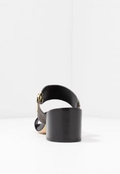 MICHAEL Michael Kors Damen SUMMER MID - Pantolette Hoch - Black -MICHAEL Michael Kors 8a4867f239ee4f978a0b80b63940b3af