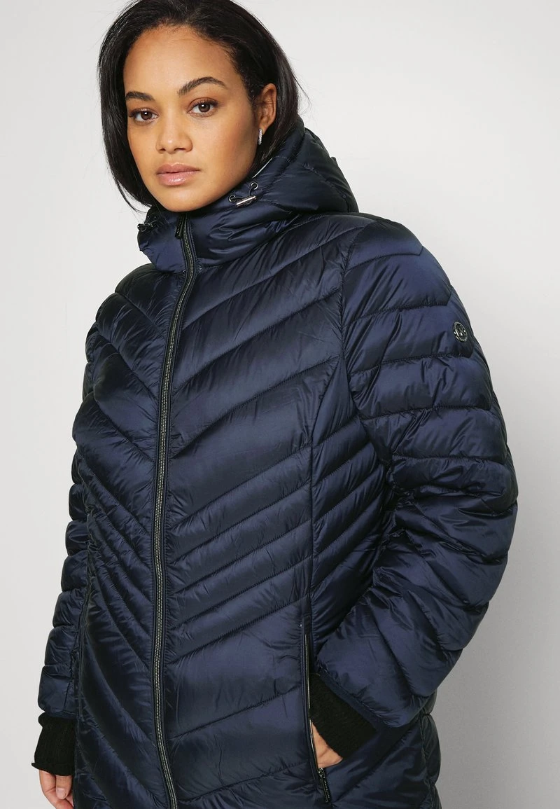 MICHAEL Michael Kors Damen ZIP FRONT PACKABLE - Wintermantel - Midnight Blue 6 MICHAEL Michael Kors Damen ZIP FRONT PACKABLE - Wintermantel - Midnight Blue - Image 4