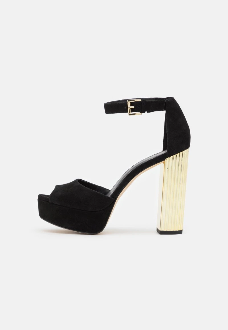 MICHAEL Michael Kors Damen PORTER ANKLE STRAP - High Heel Sandalette - Black 4 MICHAEL Michael Kors Damen PORTER ANKLE STRAP - High Heel Sandalette - Black - Image 2