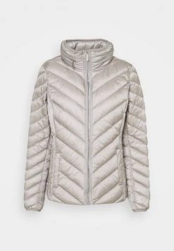 MICHAEL Michael Kors Damen SHORT PACKABLE PUFFER - Daunenjacke - Nickel -MICHAEL Michael Kors 8cb4427a6c6f46e383cc7874d645adad