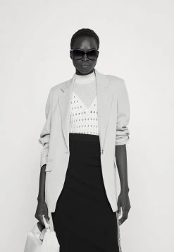 MICHAEL Michael Kors Damen LOGO TAPE SKIRT - Bleistiftrock - Black -MICHAEL Michael Kors 8cf894cc45614069986546ece148ffe3