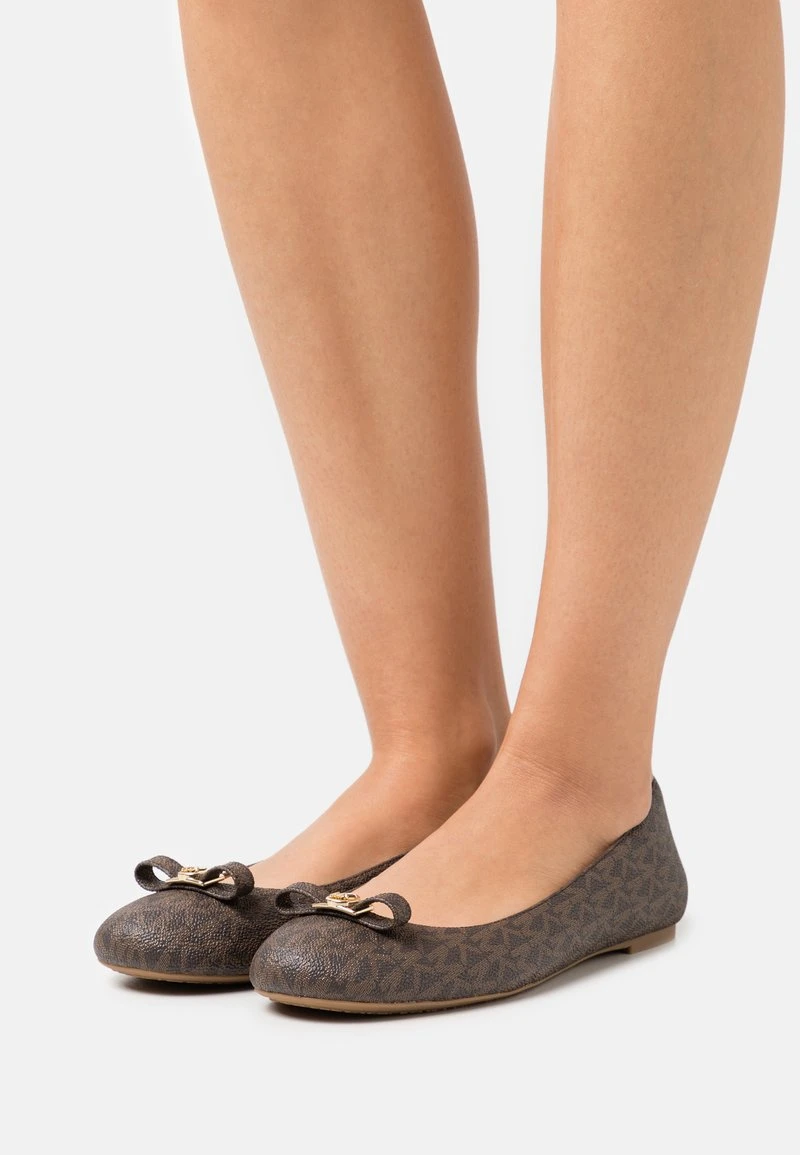 MICHAEL Michael Kors Damen AILEEN BALLET - Klassischer Ballerina - Brown 3 MICHAEL Michael Kors Damen AILEEN BALLET - Klassischer Ballerina - Brown