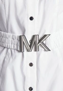MICHAEL Michael Kors Damen UTILITY DRESS - Freizeitkleid - White -MICHAEL Michael Kors 8dc7a408d7ff42fca2369a8dcaa584de